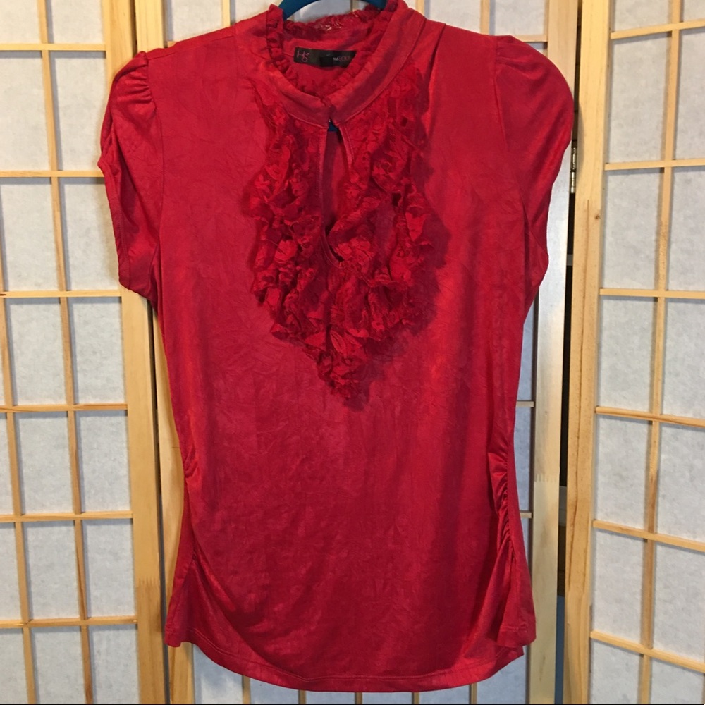 red heartsoul blouse
